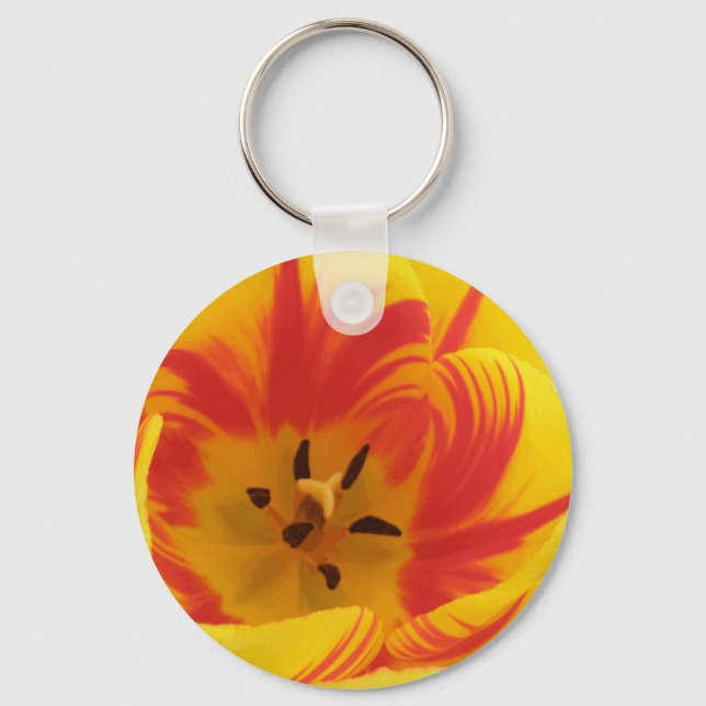 Fiery Tulip Chaveiro (Frente)