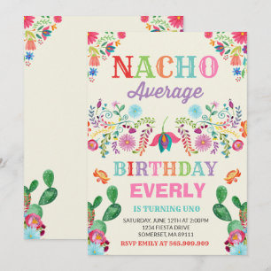 Fiesta Birthday - Convite para Nacho - Partido Méd