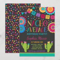 Fiesta Birthday - Convite para Nacho - Partido Méd