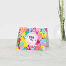 "Fiesta" - Cartões de agradecimentos de Casamento 