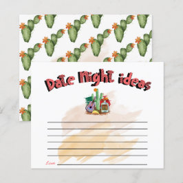 Fiesta | Chá de panela de aquarelas | Data Noite