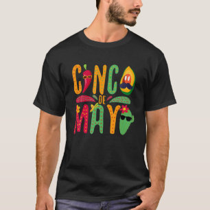 Fiesta Cinco De Mayo Sombrero Mexicano Camisa 5 De
