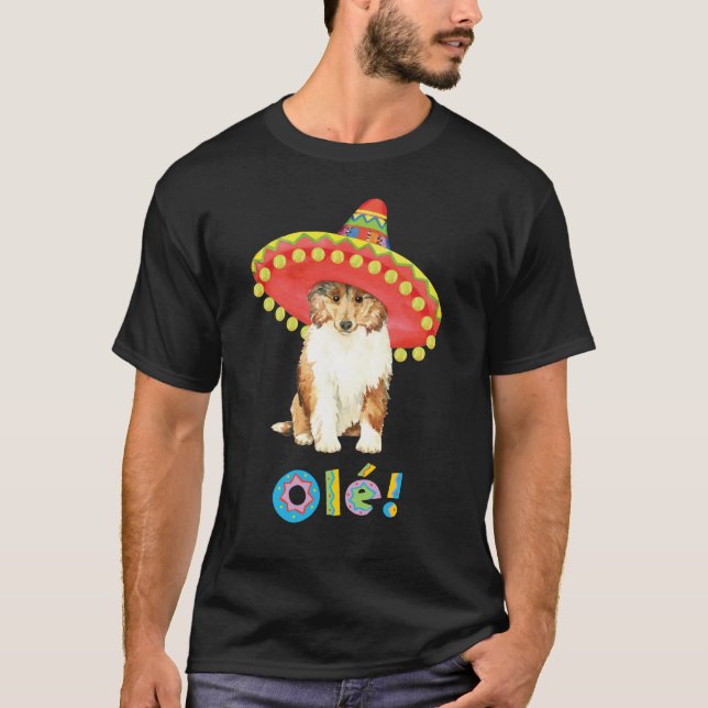 Fiesta Collie T-Shirt (Frente)