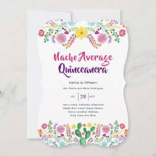 FIESTA MEXICANA CONVITE PARA QUALQUER EVENTO Arte