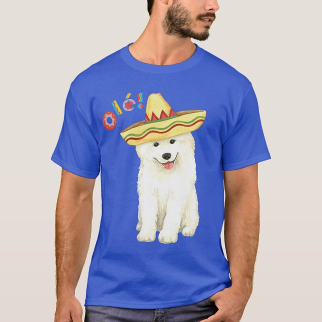 Fiesta Samoyed T-Shirt (Frente)