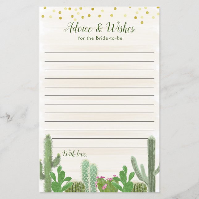 Fiesta Taco Bout Love Chá de panela Wedice Advice (Frente)