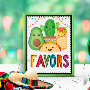 Fiesta Taco Favor - Sinal Poster