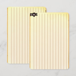 Figdewdrop Bear recipe notecards