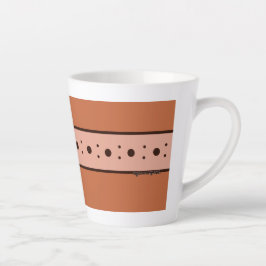 Figdewdrop Relax Xícara Laranja Pequeno Café com L