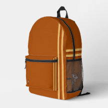figdewdrops Fig a raposa Mochila Laranja