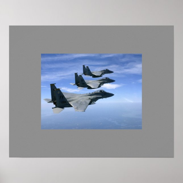 Fighter Jets Poster (Frente)