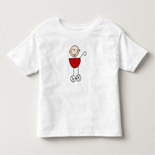 Figura camisa da vara da família do bebê