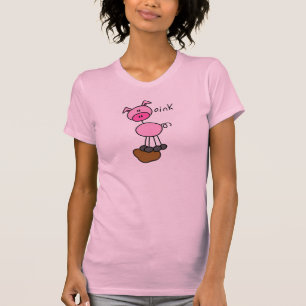 Figura camisa da vara do porco do animal de