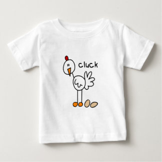 Figura camiseta e presentes da vara da galinha