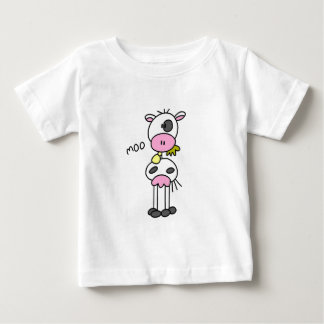 Figura camiseta e presentes da vara da vaca