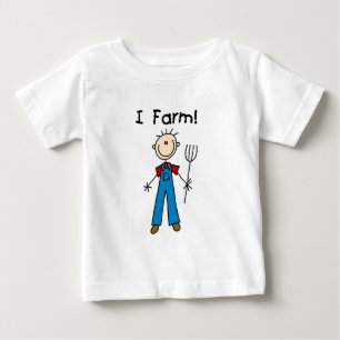Figura camiseta e presentes da vara do fazendeiro