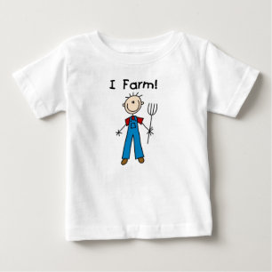 Figura camiseta e presentes da vara do fazendeiro