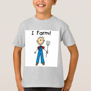 Figura camiseta e presentes da vara do fazendeiro