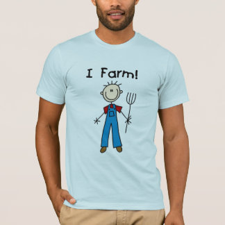 Figura camiseta e presentes da vara do fazendeiro