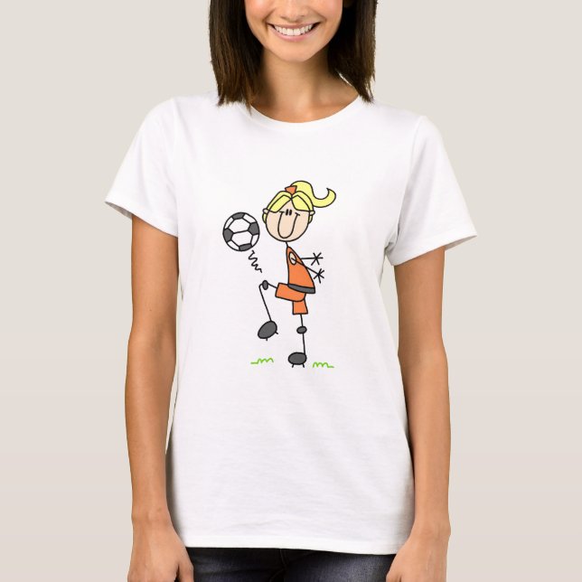 Figura camiseta e presentes da vara do futebol (Frente)