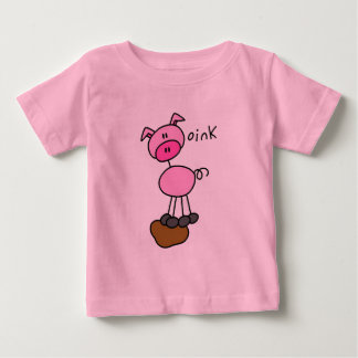 Figura camiseta e presentes da vara do porco