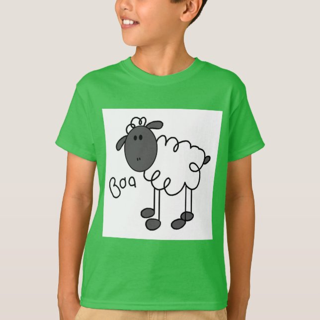 Figura camiseta e presentes da vara dos carneiros (Frente)