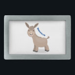 Figura de desenho animado em miniatura feliz e bon<br><div class="desc">Este burro giro é desenhado em estilo de desenho animado para a bobagem do pátio de fazenda! É um prazer rotular todos os seus itens.</div>