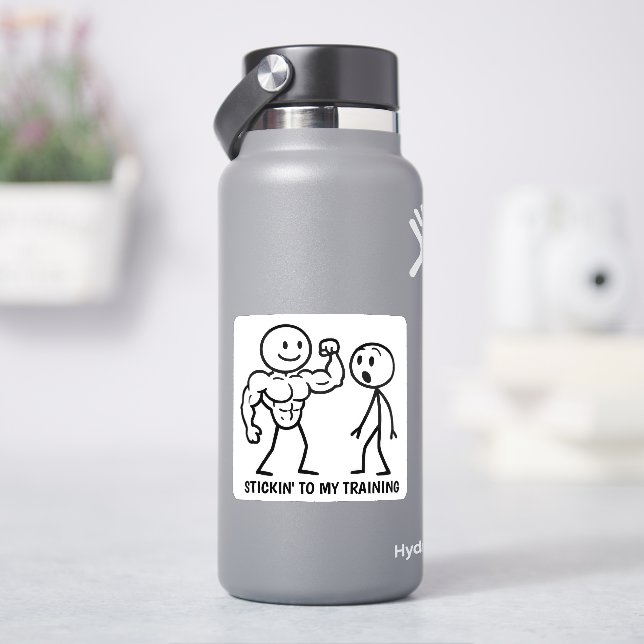 Figura do adesivo Gym (HidroFlask)