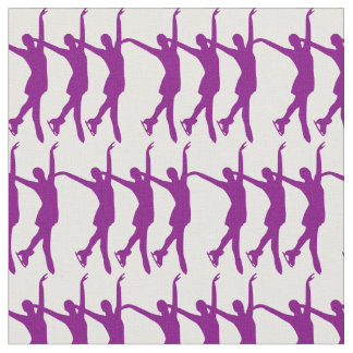 Figura do Tecido do Skate de gelo de sincronização