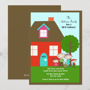 Figura família da vara com anúncio movente do do