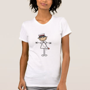 Figura fêmea asiática t-shirt e presentes da var
