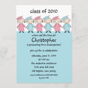 Figura meninas da vara & convite da graduação do