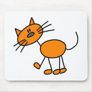 Figura Mousepad da vara do gato