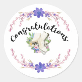 Figura Parabéns do adesivo