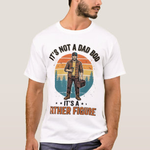 Figura Paterna Engraçada Camisa de Humor de Pai Vi