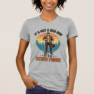 Figura Paterna Engraçada Camisa Vintage Humor Pai