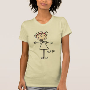 Figura simples t-shirt e presentes da vara da