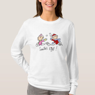 Figura t-shirt da vara da luta do Snowball