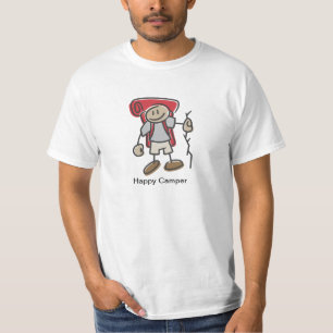 Figura t-shirt da vara do campista feliz