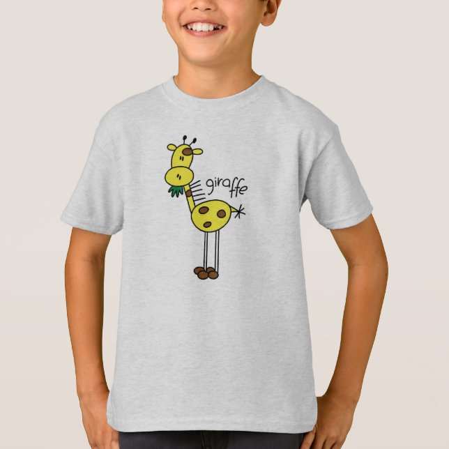 Figura t-shirt da vara do girafa (Frente)