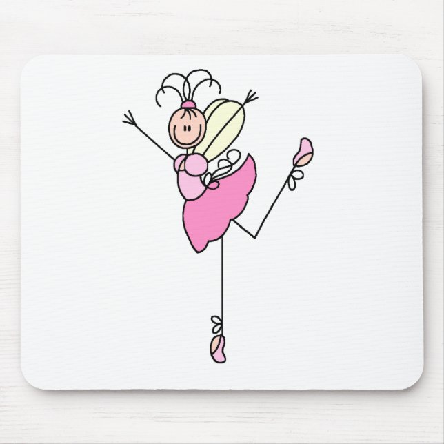 Figura três Mousepad da vara da bailarina (Frente)