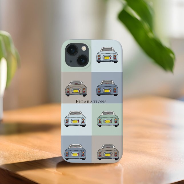 Figuras Figaro Car Pop Art Name (Cute figaro phone case with space for your name. All the original cars. It's Figaro Season!)
