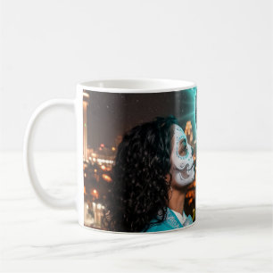 Figuras no Telhado Miquiztli - Caneca de Café