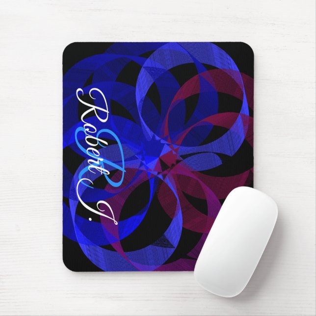 Figure 8 Geometric Mouse Pad (Com mouse)