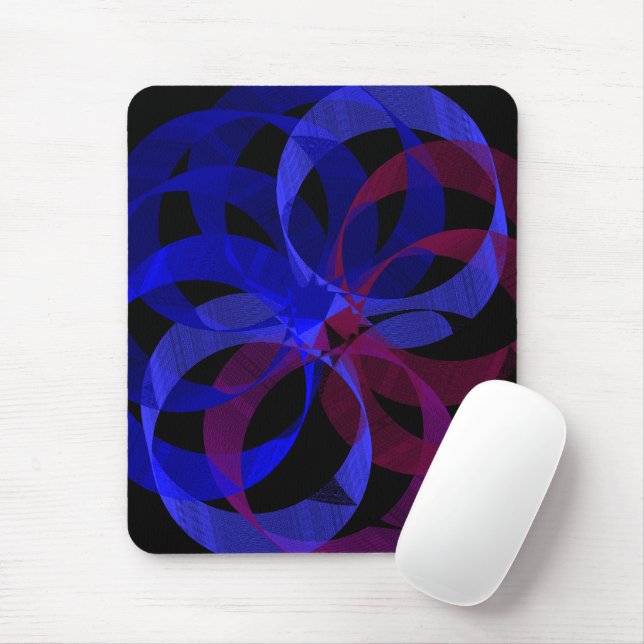 Figure 8 Geometric Mouse Pad (Com mouse)