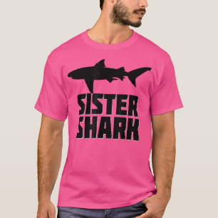 Filha Da Tribo Familiar Da Camisa De Tubarão Irmã 