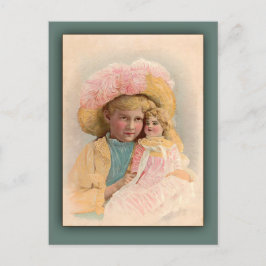 Filha de Ilustração Anterior com Cartões Doll