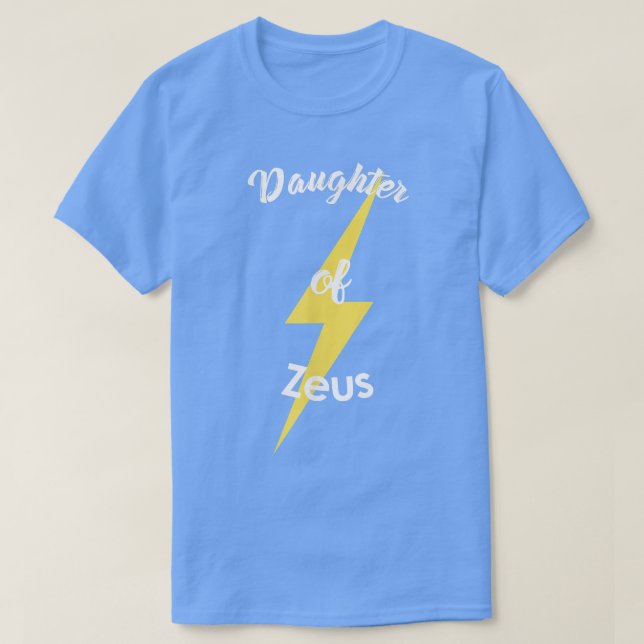 Filha de Zeus - Camisa de Deus Grego (Frente do Design)