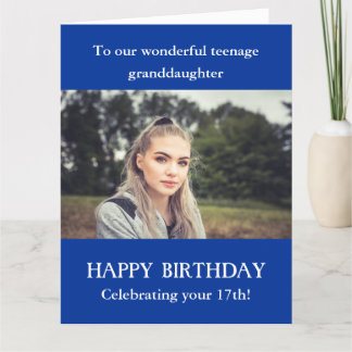 Filha do Cartão com fotos de aniversário de 17 ano