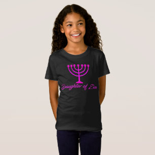 Filha do t-shirt de Zion (meninas)